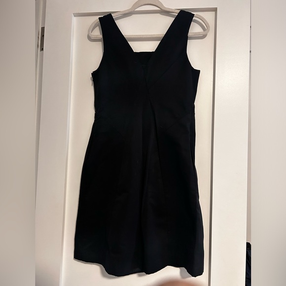The Limited Black A-Line Casual Sheath Square Neckline Dress - Picture 4 of 7